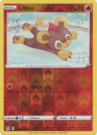 Lost Origin Litleo #28/196 reverse holo